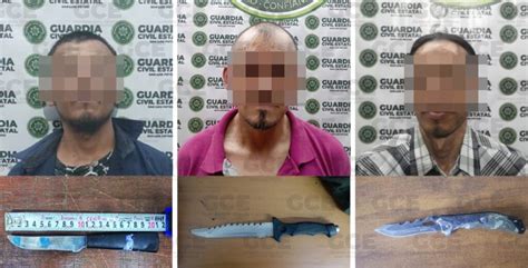 Traían armas prohibidas tres tipos El Heraldo de San Luis Potosí