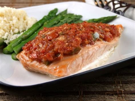 Salsa Roasted Salmon Recipe Girl