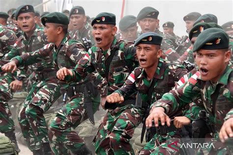 Begini Cara Tni Menyambut Kedatangan Satgas Raider Pamtas Ri Papua