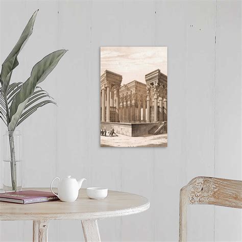 Reconstruction of Hypostyle Hall of Palace of Xerxes at Persepolis Wall Art, Canvas Prints ...