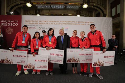 Entrega De Reconocimientos A Deportistas Y Entrenadores De La Delegación Mexicana Presidencia