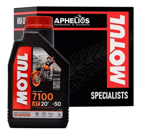 Aceite D Motor Motul Original Sint Tico W Motos T Meses