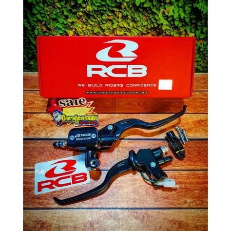 Jual Master Rem Kanan Rcb Racing Tabung Kotak Mm Handle Kiri Rem