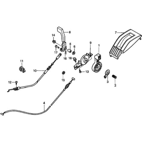 Throttle Lever For Honda HRD536C3 TXEE Lawn Mowers L S Engineers