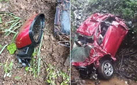 Auto Cae A Barranco En Carretera De Oaxaca Hay 6 Muertos Almomento