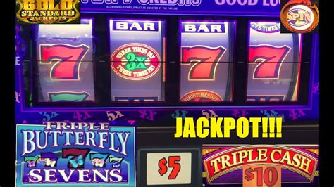 JACKPOT HANDPAY HIGH LIMIT SLOTS TRIPLE CASH TRIPLE BUTTERFLY