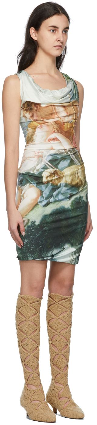 Vivienne Westwood Multicolor Ginnie Mini Pencil Dress Vivienne Westwood