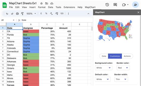 Creating a map chart from your Google Sheets data - Blog - MapChart