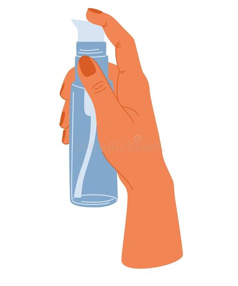 Holding Face Cream Hands Stock Illustrations 203 Holding Face Cream