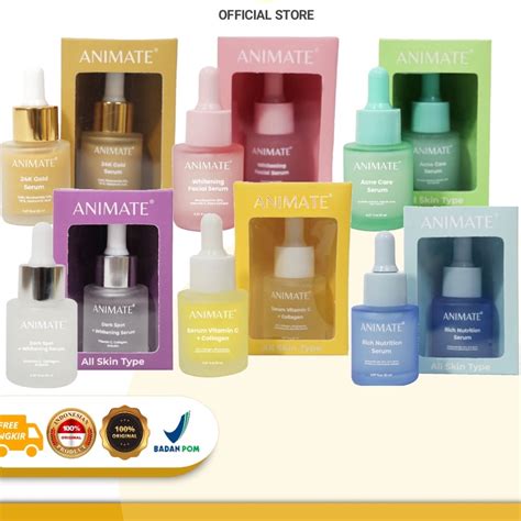 Jual Animate Whitening Face Serum Dark Spot Rich Nutrition 24K Gold