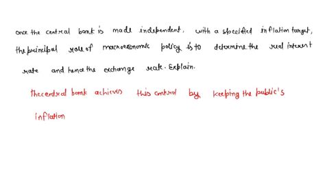 Suppose Investment Is Independent Of The Interest Rate And The FE Curve