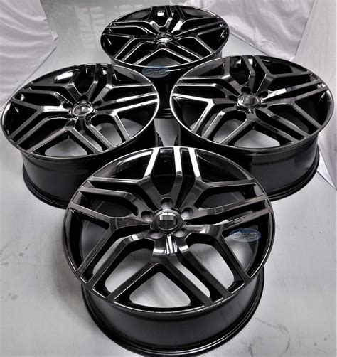 Buy 22 Inch Black Wheels Rims Full Set Of 4 Fit For Land Rover Range