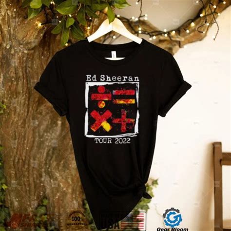 Ed Sheeran T Shirt Tour 2022 Ed Sheeran Equals Shirt Merch Ed Sheeran ...