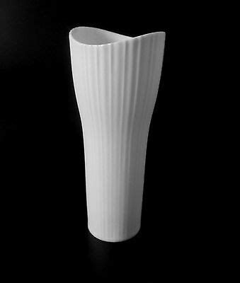 50s Tapio Wirkkala Matte Porcelain Rosenthal Porzellan Vase 2734