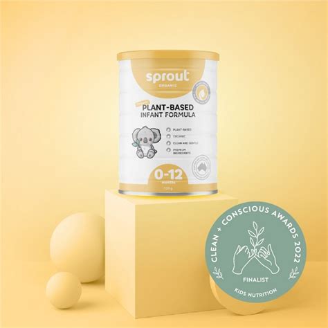 Sprout Organic - Plant-Based Infant Formula - Clean + Conscious