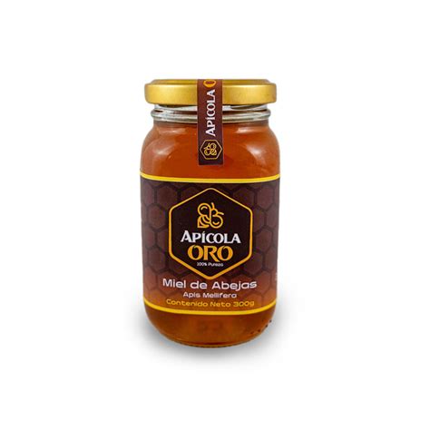 Miel de Abejas 300g Apícola Oro