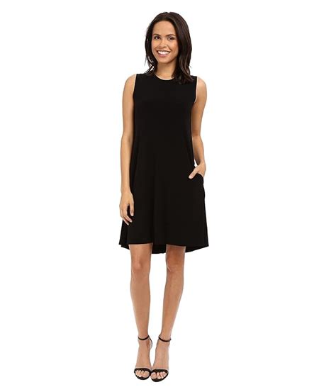 Womens Norma Kamali Sleeveless Swing Dress