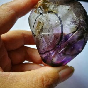 Tibet Himalayan High Altitude Clear Enhydro Purple Amethyst Etsy