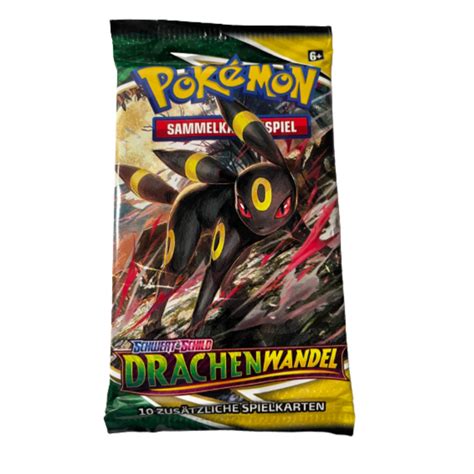 Pokemon Drachenwandel Booster Wurstpelle TCG