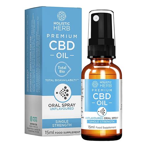 Holistic Herb Premium Cbd Oil And Capsules Holland And Barrett