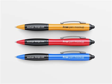 Free pen mockup :: Behance