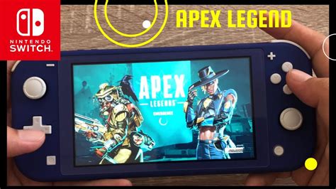 Main Apex Legend Di Nintendo Switch Lite First Time Playing Youtube