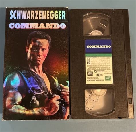 Commando VHS Tape 20th Century Fox 1985 VHS 1999 Arnold