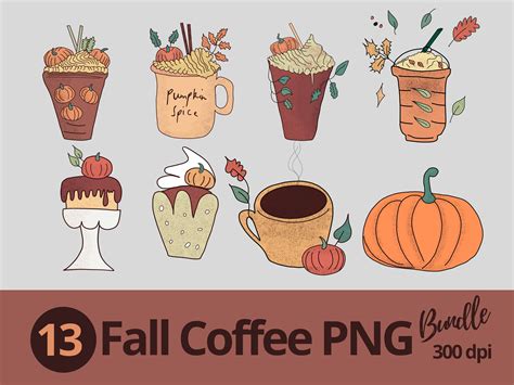 Fall Coffee Png Sublimation Graphic By Skalling Dygital Creative Fabrica