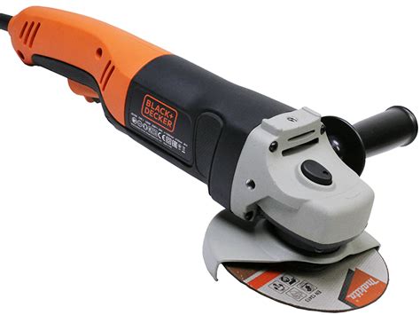 Маленькая болгарка 125мм Black&Decker KG1202K купить в E-1
