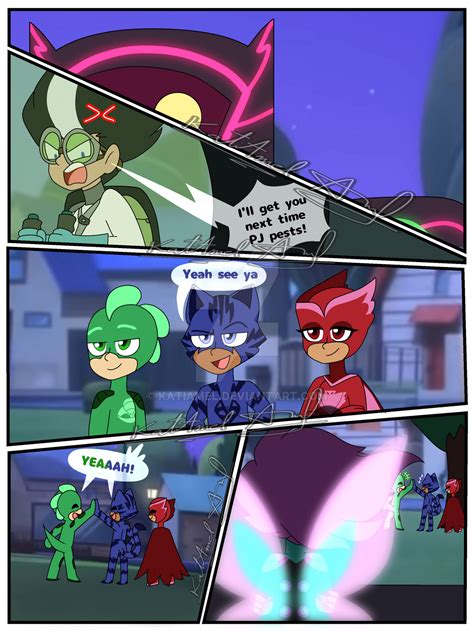 The Fourth Pj Mask Prologue Pg1 By Katiamel On Deviantart