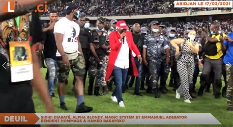 Hommage Feu Le Pm Hamed Bakayoko Au Stade D Ebimp