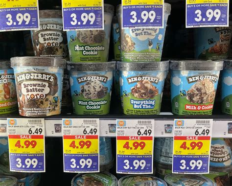 Ben And Jerrys Ice Cream Just 299 At Kroger Regular Price 649 Iheartkroger