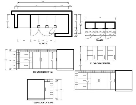 Melamine Furniture Drawing Detail In Dwg Autocad File Cadbull