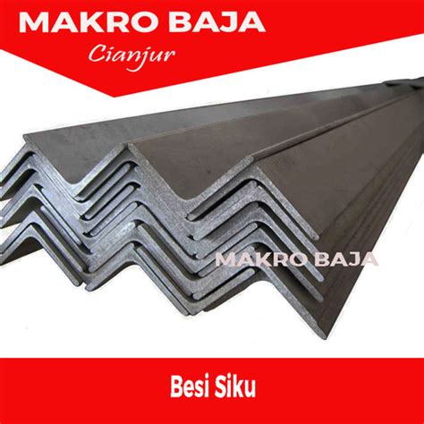 Jual Besi Siku 30 X 30 1 8mm X 6 Mtr Kab Cianjur Makro Baja