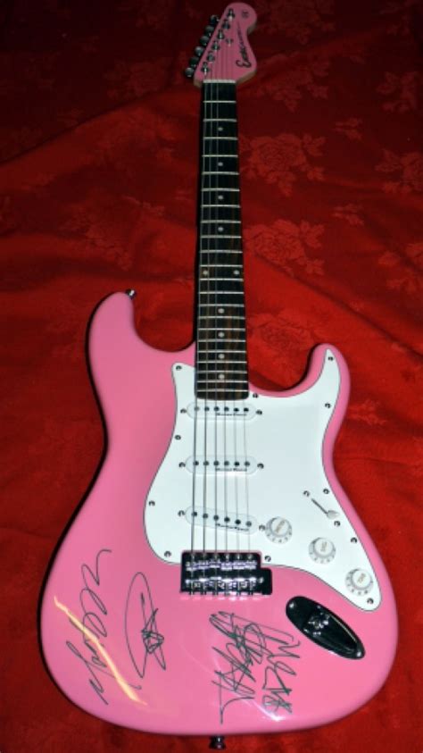 Blink 182 Signed Electric Guitar Coa