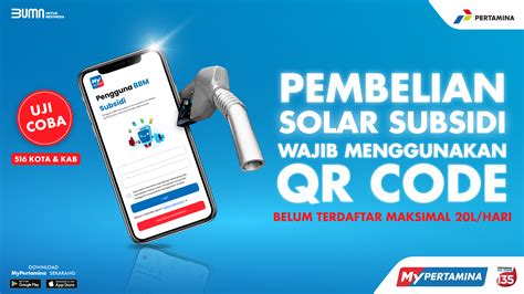 Pertamina Mulai Terapkan Pembelian Solar Subsidi Pakai Qr Code