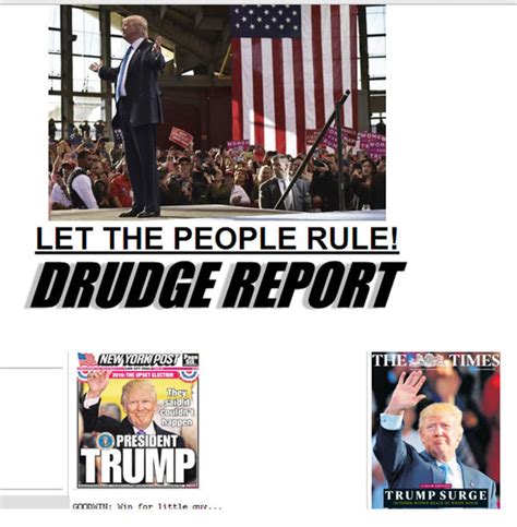 Drudge Report 2024 Drudge Breaking News Ilene Lavinie