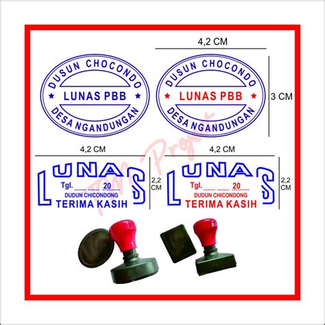 Jual Stempel Lunas Pbb Shopee Indonesia