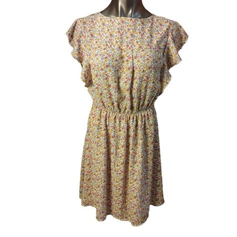 Monteau Los Angeles Dresses Monteau Los Angeles Womens White Floral