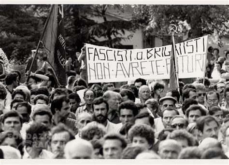 Manifestazione Contro La Violenza Fascista Dopo La Strage Della Loggia