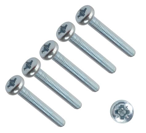 TERF M3 X 4mm Pozi Pan Machine Screws M3 3mm X 4mm Pozi Drive Pan