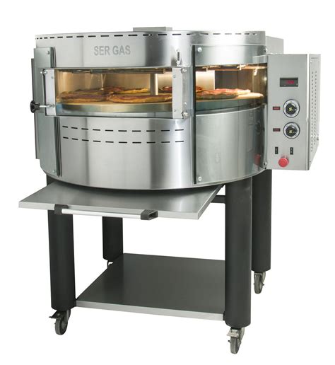 Four Pizza Rotatif Professionnel Lectrique Avec Pi Tement Inox