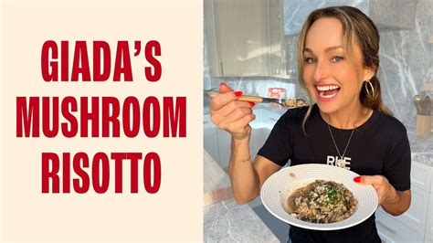 Cozy Up With Risotto Ai Funghi Mushroom Risotto Giada De Laurentiis