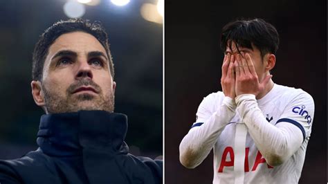 Mikel Arteta Makes Son Heung Min Claim After Painful Man City Miss