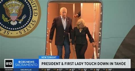 President Biden arrives in Reno for Tahoe vacation - CBS Sacramento
