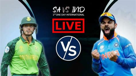 India Vs South Africa 1st Odi Live Stream Youtube