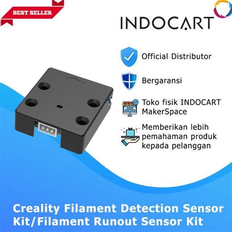 Jual Indocart 3D Printer Part Creality Filament Detection Runout Sensor