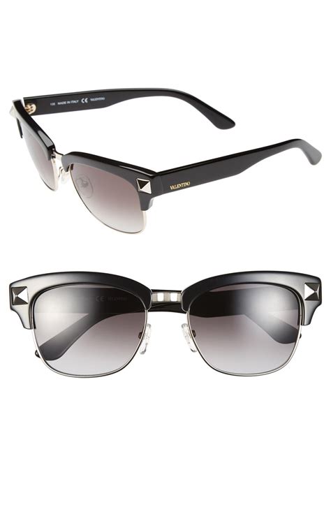 Valentino Rockstud 53mm Sunglasses Nordstrom