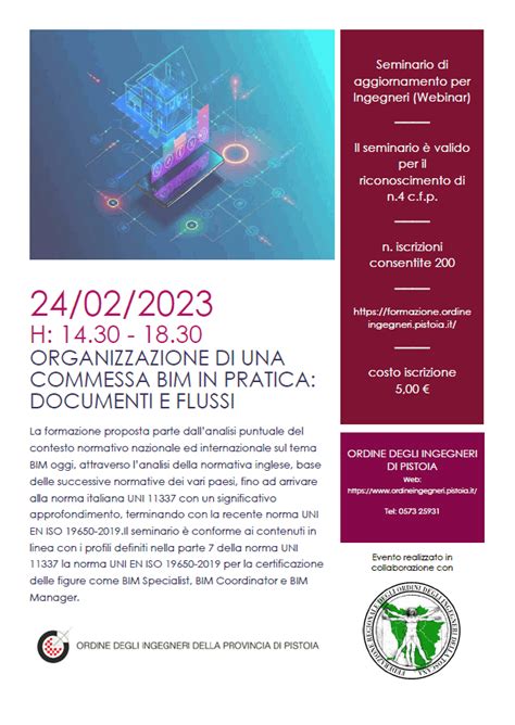 Seminario Di Aggiornamento Sul Bim Ordine Degli Ingegneri Della