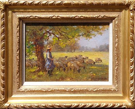 Shepherdess By William Kay Blacklock British 1872 1924